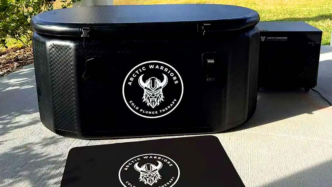 Best cold plunge tub: the Arctic Warriors Air XL.