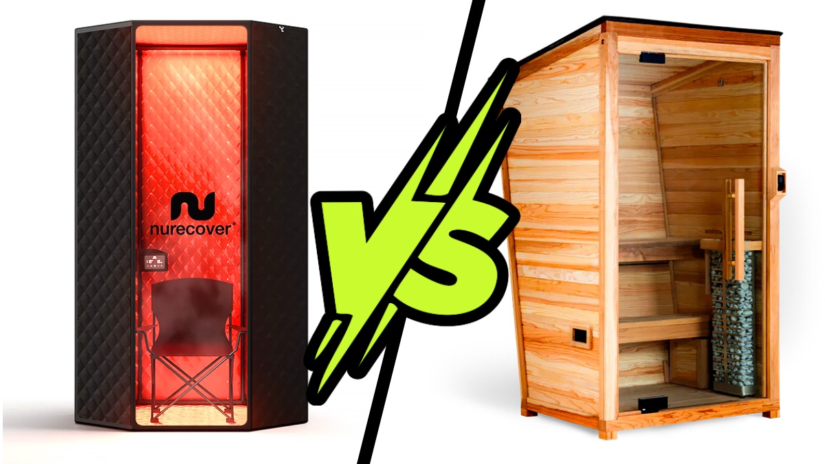 Nurecover SaunaPro vs Plunge.com Sauna Mini Comparison