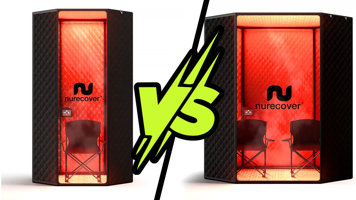 Nurecover SaunaPro vs Nurecover SaunaPlus Comparison