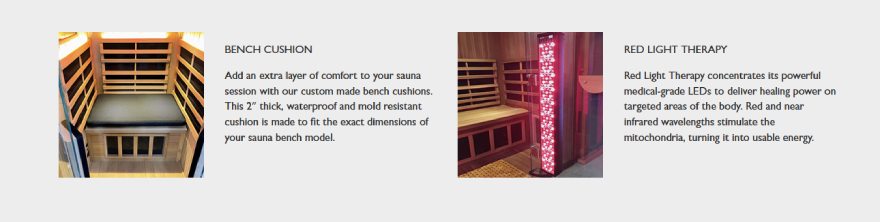 Best infrared sauna: Clearlight Premier series.