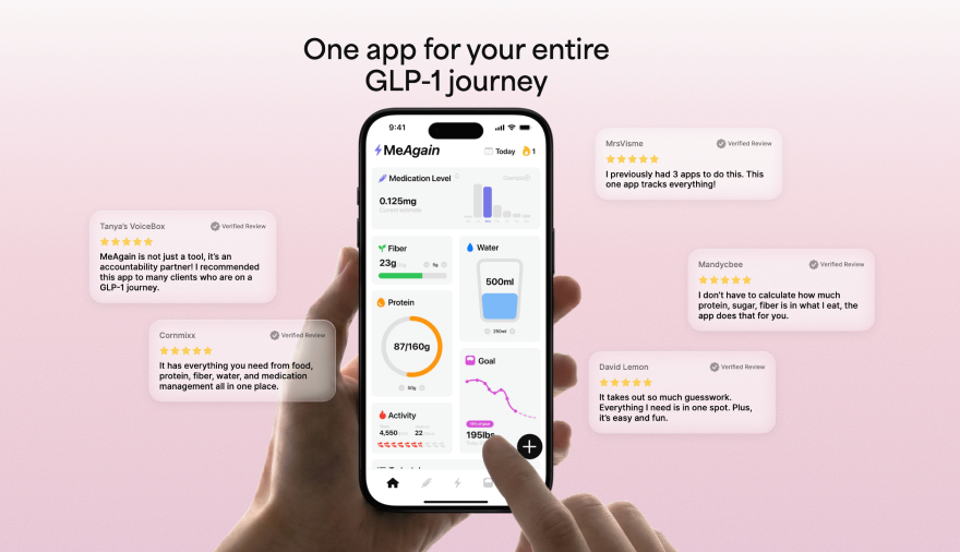 MeAgain app review: MeAgain features.