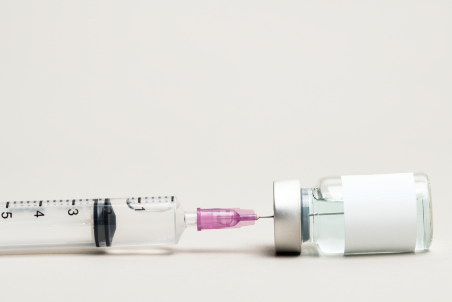Mounjaro cost: an injection needle.