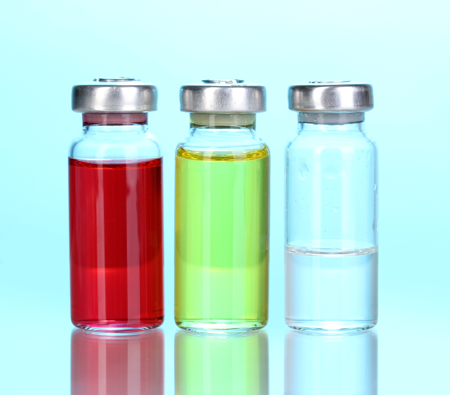 Ozempic vs Wegovy: three different peptide bottles.