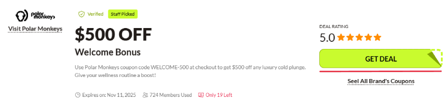 Polar Monkeys Black Friday discount: coupon code.