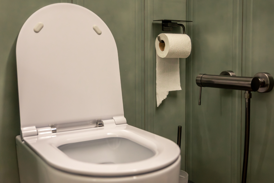 Side effects of Mounjaro: a photo of a toilet.